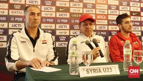 Suriah Bocorkan Formasi Lawan Timnas Indonesia U-23
