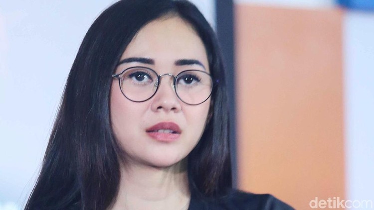 Aura Kasih saat ditemui di kawasan Kuningan.