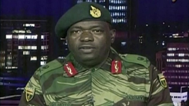Pasukan militer Zimbabwe menyatakan bahwa penahanan keluarga Presiden Robert Mugabe merupakan tindakan pengamanan, bukan pemberontakan.