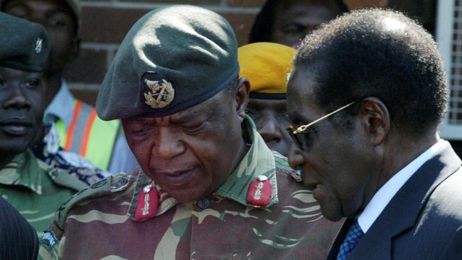 Militer Zimbabwe membantah melakukan upaya kudeta dan memastikan bahwa Presiden Robert Mugabe dalam keadaan aman.