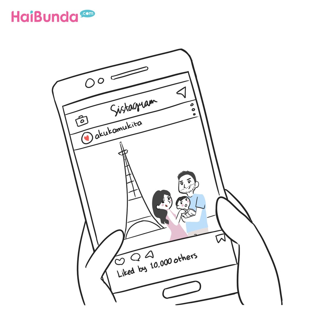 Bunda pengen jalan-jalan, ayah ngelakuin hal nyebelin tapi bisa bikin bunda senyum. Nah, buat Bunda hal konyol apa yang dilakukan suami tapi bisa bikin senang?