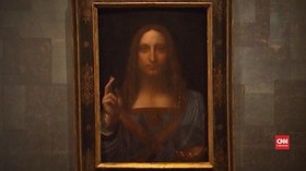 VIDEO: Gambar Yesus Leonardo Da Vinci Laku Rp6 T