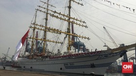 Menhan Mimpikan KRI Bima Suci Bisa Berlayar Hingga 100 Tahun