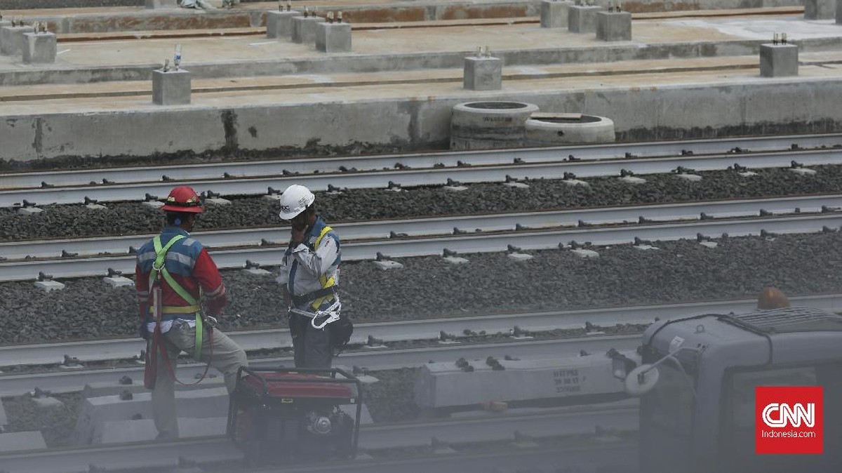 FOTO: Melihat Perkembangan Pembangunan Depo MRT Lebak Bulus