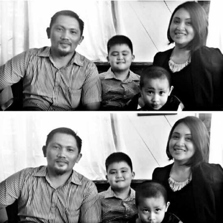 <p>Di foto pertama, kakak yang nggak fokus. Di foto kedua, adik yang nggak fokus. Kok nggak ada yang beres nih? He-he-he. (Foto: Instagram/ @audreymailoor).  </p>