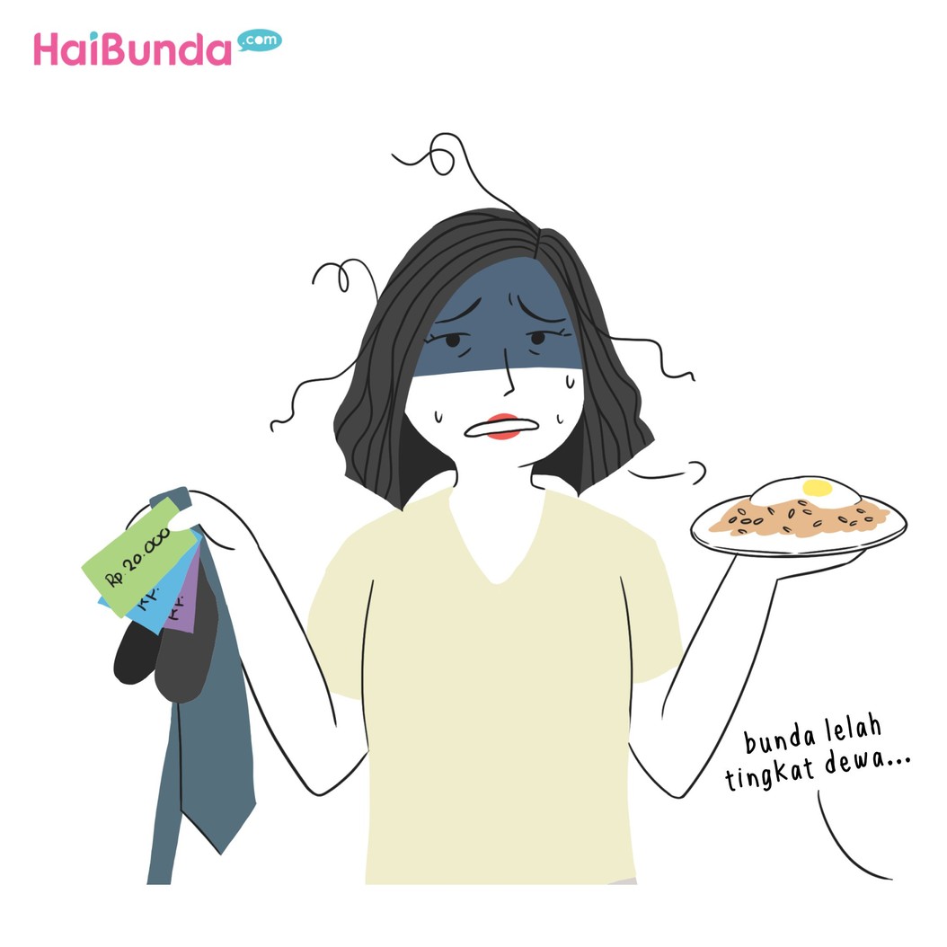 Beginilah kerempongan bunda di komik ini kalau pagi. Bunda juga pernah serempong ini? Kayak gimana sih kerempongannya, Bun? Ceritakan yuk di kolom komentar.
