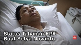 VIDEO: Status Tahanan KPK buat Setya Novanto