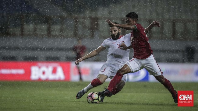 Febri Hariyadi mencetak gol tunggal yang membawa Timnas Indonesia U-23 unggul atas timnas Singapura U-23.