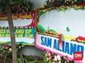 Papan Bunga Satire Setnov Dirusak, Sam Aliano Sediakan Rp1 M