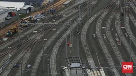 FOTO: Melihat Perkembangan Pembangunan Depo MRT Lebak Bulus