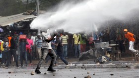 FOTO: Ricuh saat Warga Jemput Oposisi Kenya, 5 Orang Tewas