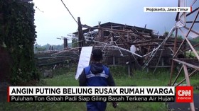 Puluhan Bangunan Rusak Diterjang Puting Beliung