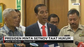Jokowi Tak Akan Lindungi Setya Novanto