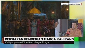 Persiapan Acara Pemberian Marga untuk Kahiyang