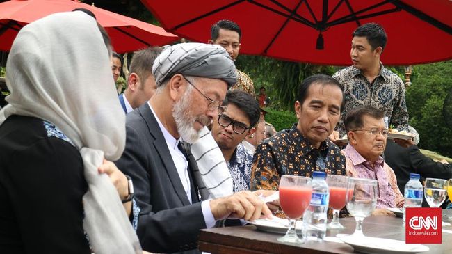 Jokowi Menerima Majelis Tinggi Perdamaian Afghanistan