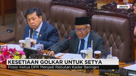 Kesetiaan Partai Golkar Untuk Setya Novanto