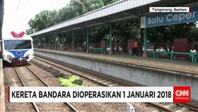 Menhub Pastikan Kereta Bandara Beroperasi Awal januari 2018