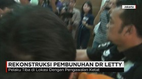 Rekonstruksi Pembunuhan Dokter Letty