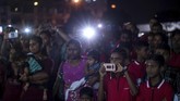 FOTO: Musik India di Atas Panggung Malaysia Ensambel 'urumee melam' yang dahulu merupakan musik untuk kelas pekerja India, kini dimainkan di festival-festival Hindu di Malaysia.