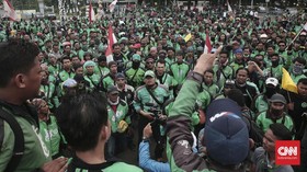 Pihak Istana Temui Perwakilan Demo Ojek Online