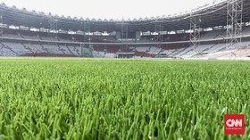 Pesona Rumput Stadion GBK Jelang Asian Games 2018