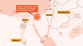 Militer Mesir Buru Pelaku Serangan di Mesjid Sinai