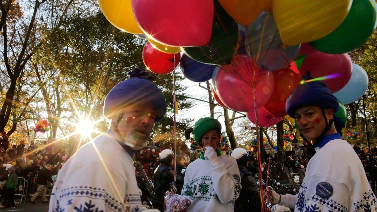 FOTO: Melihat Riuhnya 'Macy's Thanksgiving Day Parade'