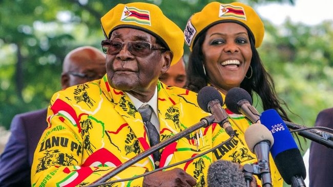 Polisi Afsel Perintahkan Istri Robert Mugabe Ditangkap