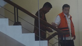 Setnov Bungkam Ditanya Dua Anaknya Mangkir Panggilan KPK
