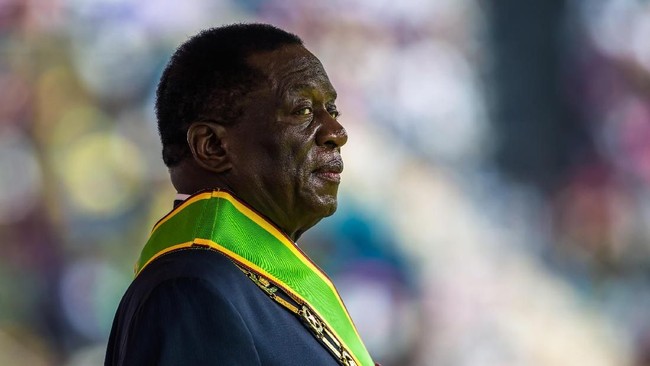 Petahana Emmerson Mnangagwa dinyatakan sebagai pemenang pemilihan presiden Zimbabwe oleh Komisi Pemilihan Umum, Kamis (2/8)