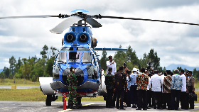 Presiden Jokowi Minta Runaway Bandara Silangit Diperpanjang