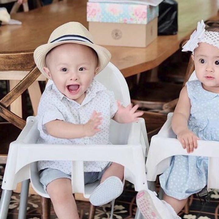 <div>Lihat deh, lucu banget ya ekspresi mereka. (Foto: Instagram @tatjanadanbima)</div>
