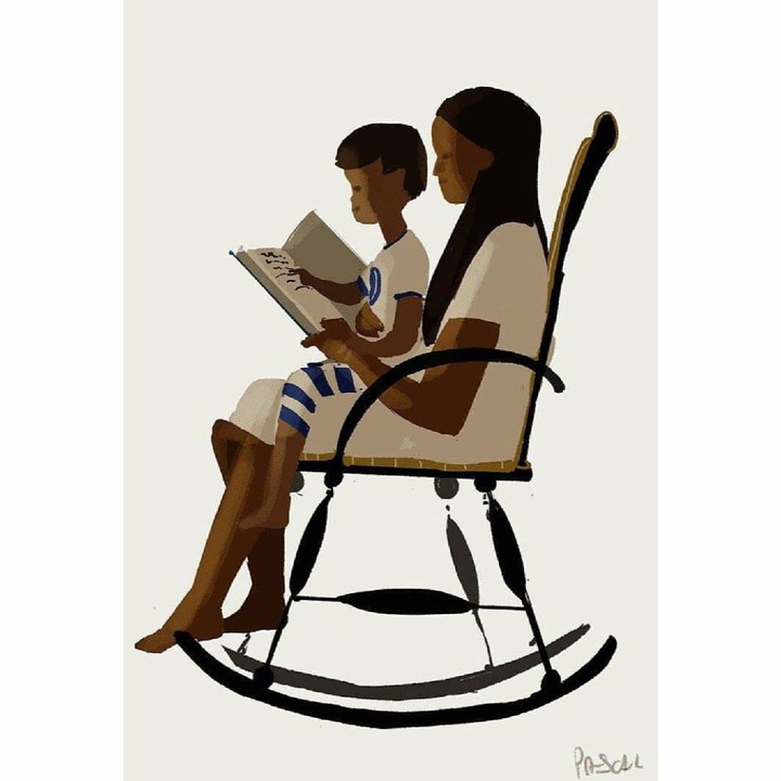 <div>Nggak akan bosan menghabiskan waktu kayak gini bareng si kecil. (Foto: Instagram/pascalcampionart)</div>