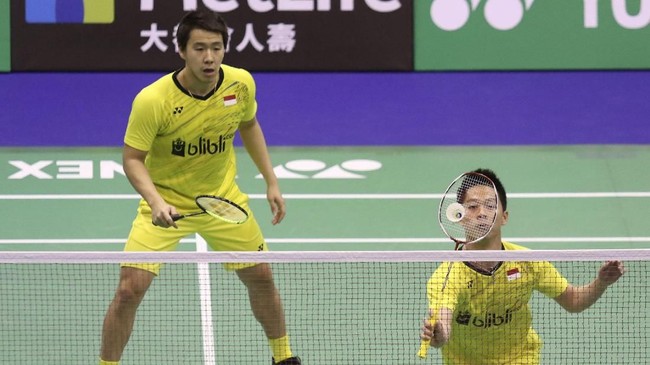 Kevin Sanjaya/Marcus Fernaldi Gideon mengaku belum berada di performa terbaik saat mereka menang dua gim langsung atas ganda Denmark.