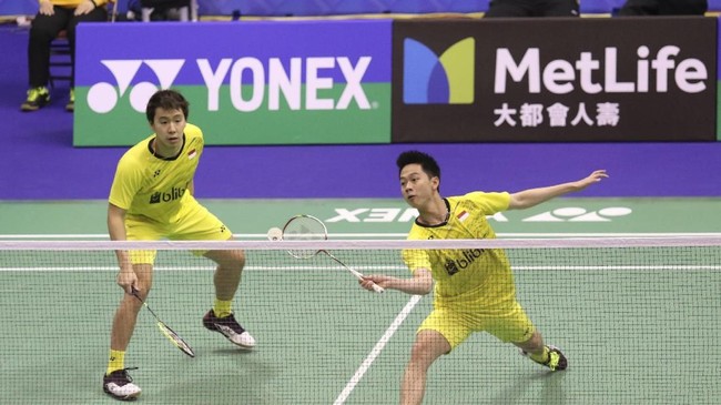 Marcus Fernaldi Gideon/Kevin Sanjaya Sukamuljo, menanti perlawanan sengit Rian Agung Saputro/Hendra Setiawan di Indonesia Masters 2018