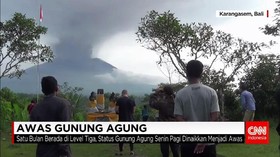 Status Awas Gunung Agung