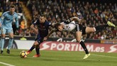 FOTO: Kontroversi Gol Lionel Messi Tak Disahkan Barcelona ditahan imbang Valencia 1-1 di Stadion Mestalla pada pertandingan La Liga yang diwarnai kontroversi gol Lionel Messi tidak disahkan.