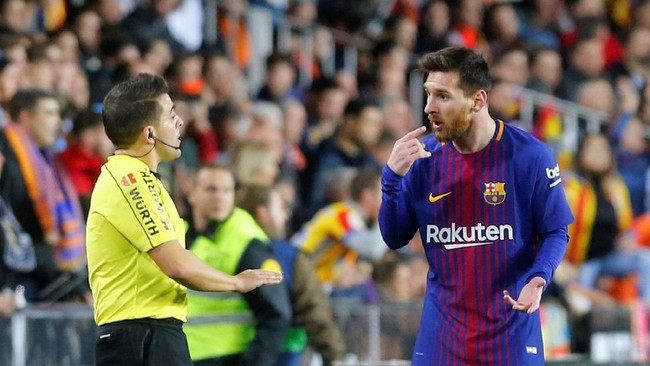 Salah satu rumah judi terbesar di Eropa tetap mengesahkan gol Lionel Messi dan membayar petaruh yang menjagokan Barcelona.
