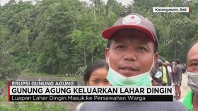Lahar Dingin Erupsi Gunung Agung