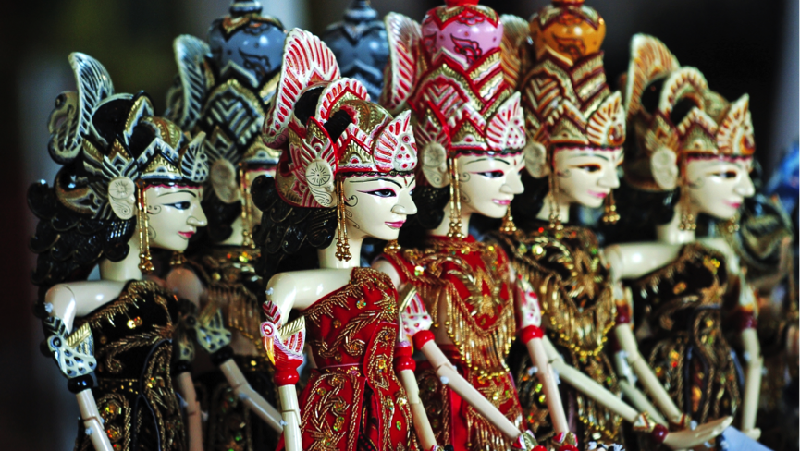 Pertunjukan apik Wayang Ajen sukses menutup ajang Pameran 30 Ikon Kuliner Nusantara di Alun-Alun Barat Kota Serang, Banten, Sabtu (25/11).
