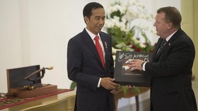 Lars Ulrich 'Metallica' Semringah Kadonya Diterima Jokowi