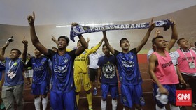 FOTO: Drama PSIS Semarang Promosi ke Liga 1