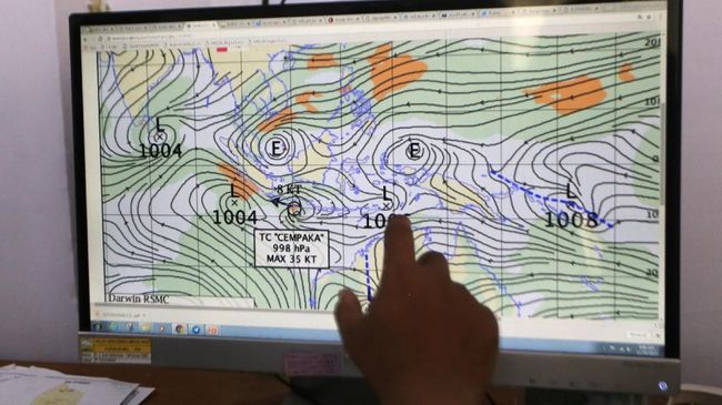 Musim Siklon Tropis di Indonesia pada November-April