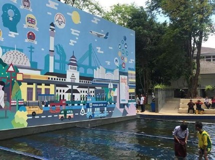 Bermain Sambil Belajar, Yuk Liburan ke Taman Sejarah Bandung