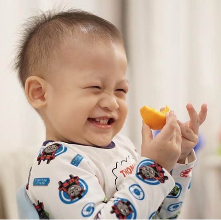 <p>Asem-asem manis ya jeruknya? (Foto: Instagram @donitabhubiy)</p>