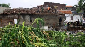 Total 233 Rumah Rusak Akibat Puting Beliung Lampung