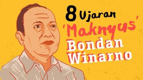 8 Ujaran 'Maknyus' Bondan Winarno