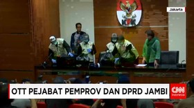 KPK Tetapkan 4 Tersangka Suap Rancangan APBD 2018 Jambi