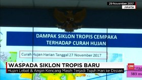 VIDEO: Indonesia Waspada Siklon Tropis Baru