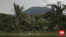 Warga di Zona Bahaya Gunung Agung akan Dievakuasi Paksa